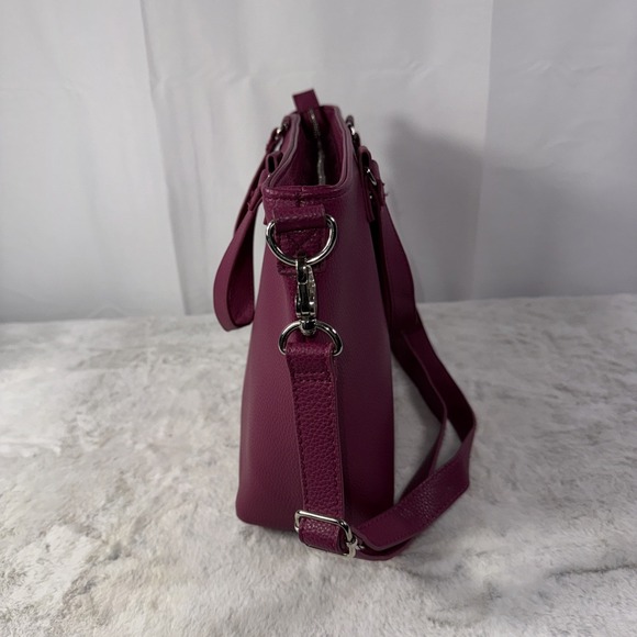 Thirty One Jewell City Chic Tote Bag Hot Pink - Picture 4 of 6